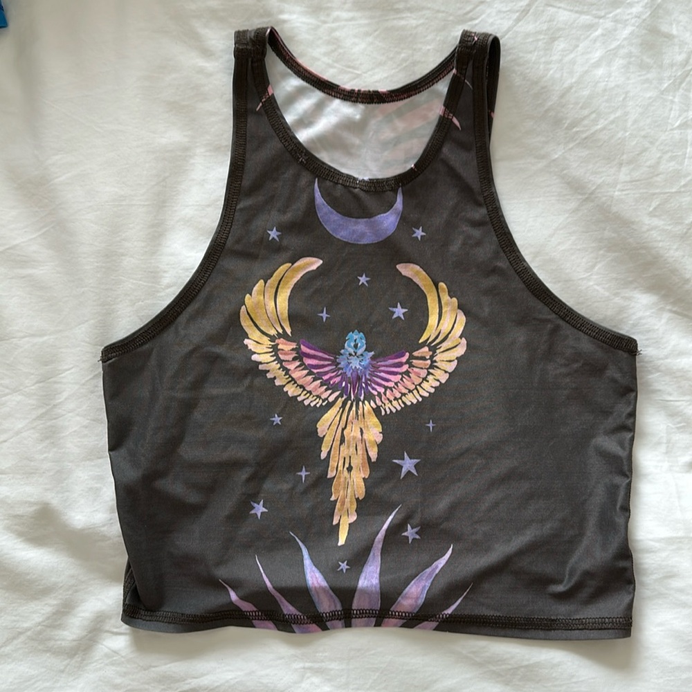 Teeki long-line sports bra / cropped tank